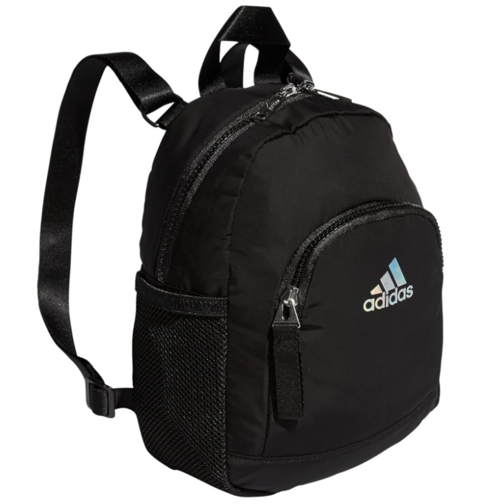 🆕 adidas Linear Mini Backpack Small Travel Bag, One Size